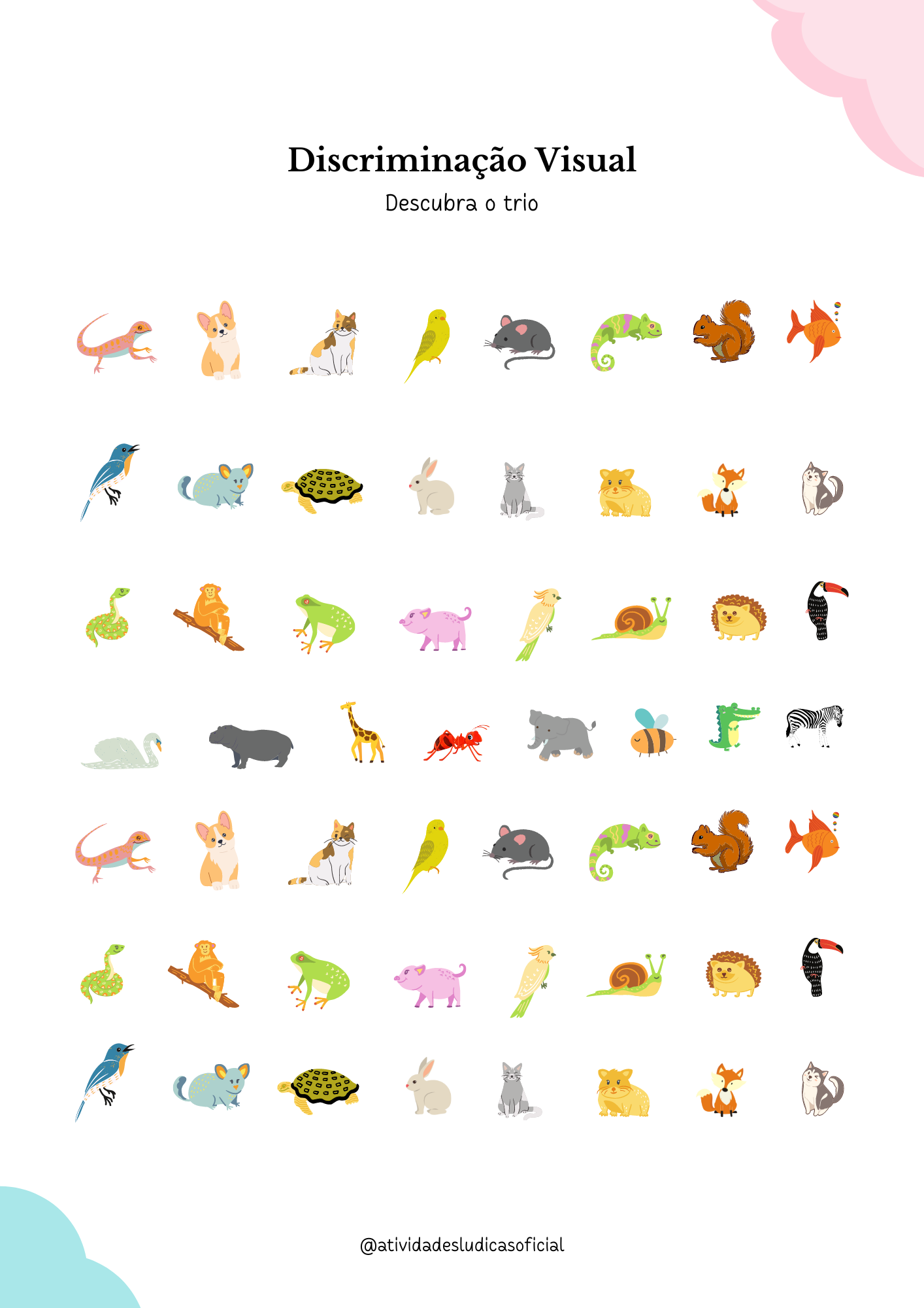 Discriminação Visual Monique Santana Hotmart