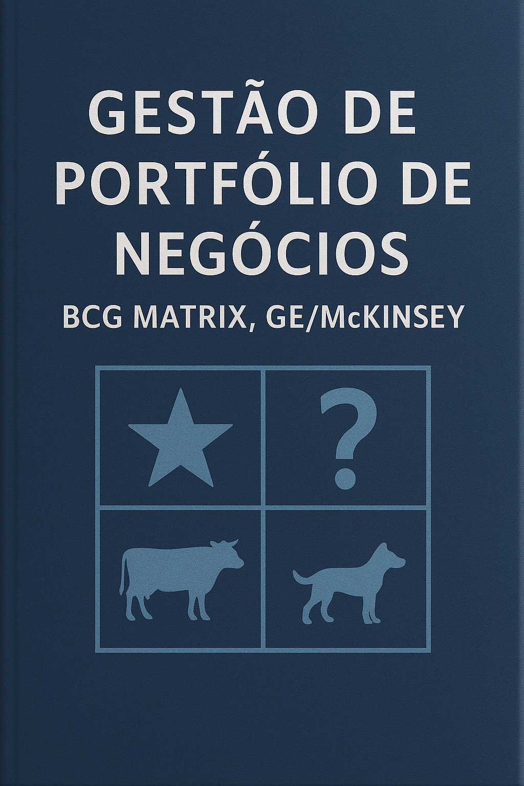 Gestão de Portfólio de Negócios (BCG Matrix, GE/McKinsey). - David ...