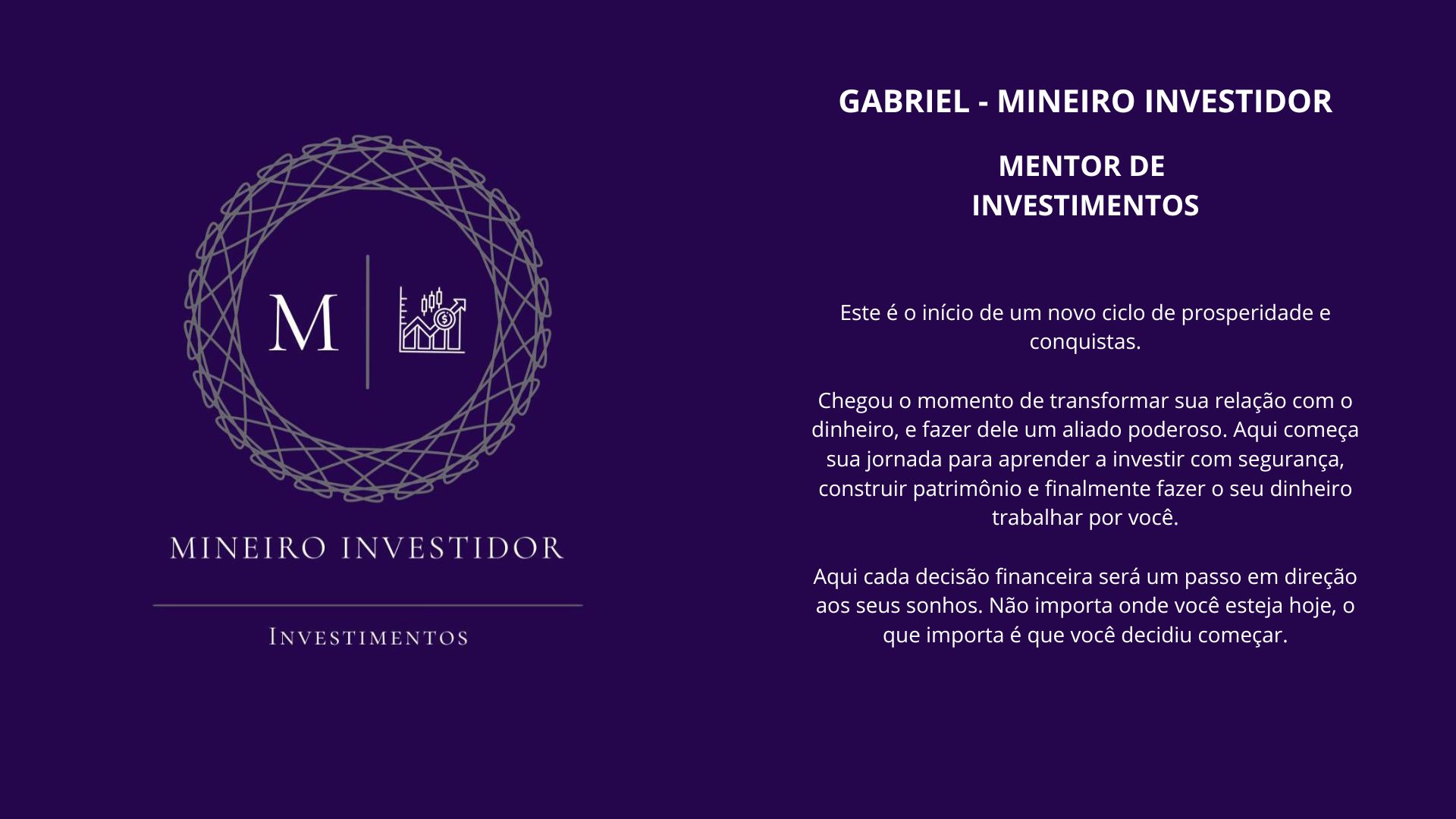 Mentoria MDI - Mineiro Investidor