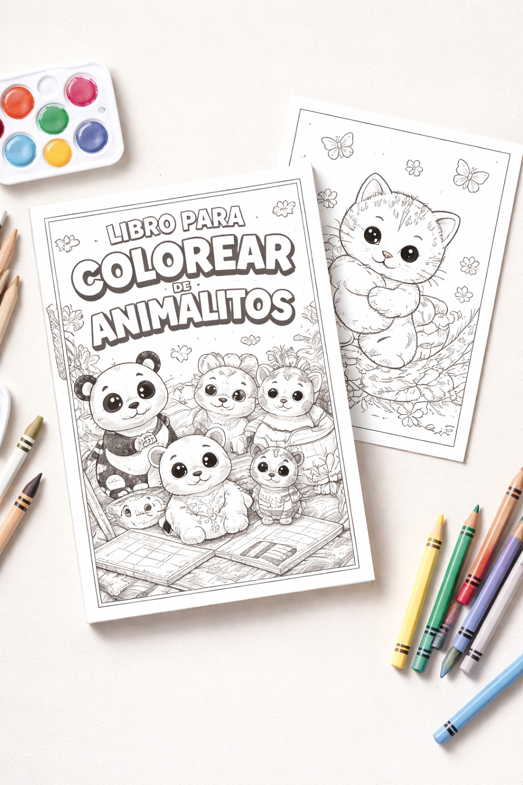 Libro Para Colorear De Animalitos - María José | Hotmart
