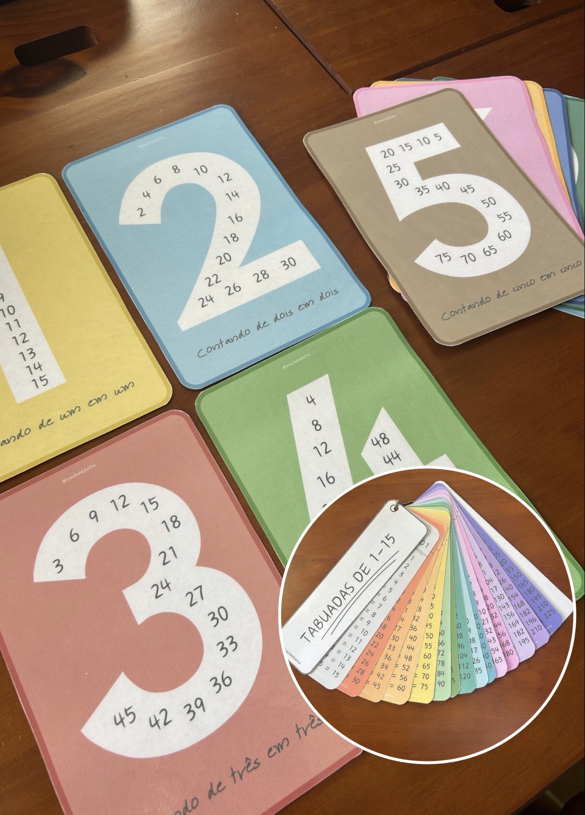 COMBO - TABUADAS - Rachel Di Petta | Hotmart