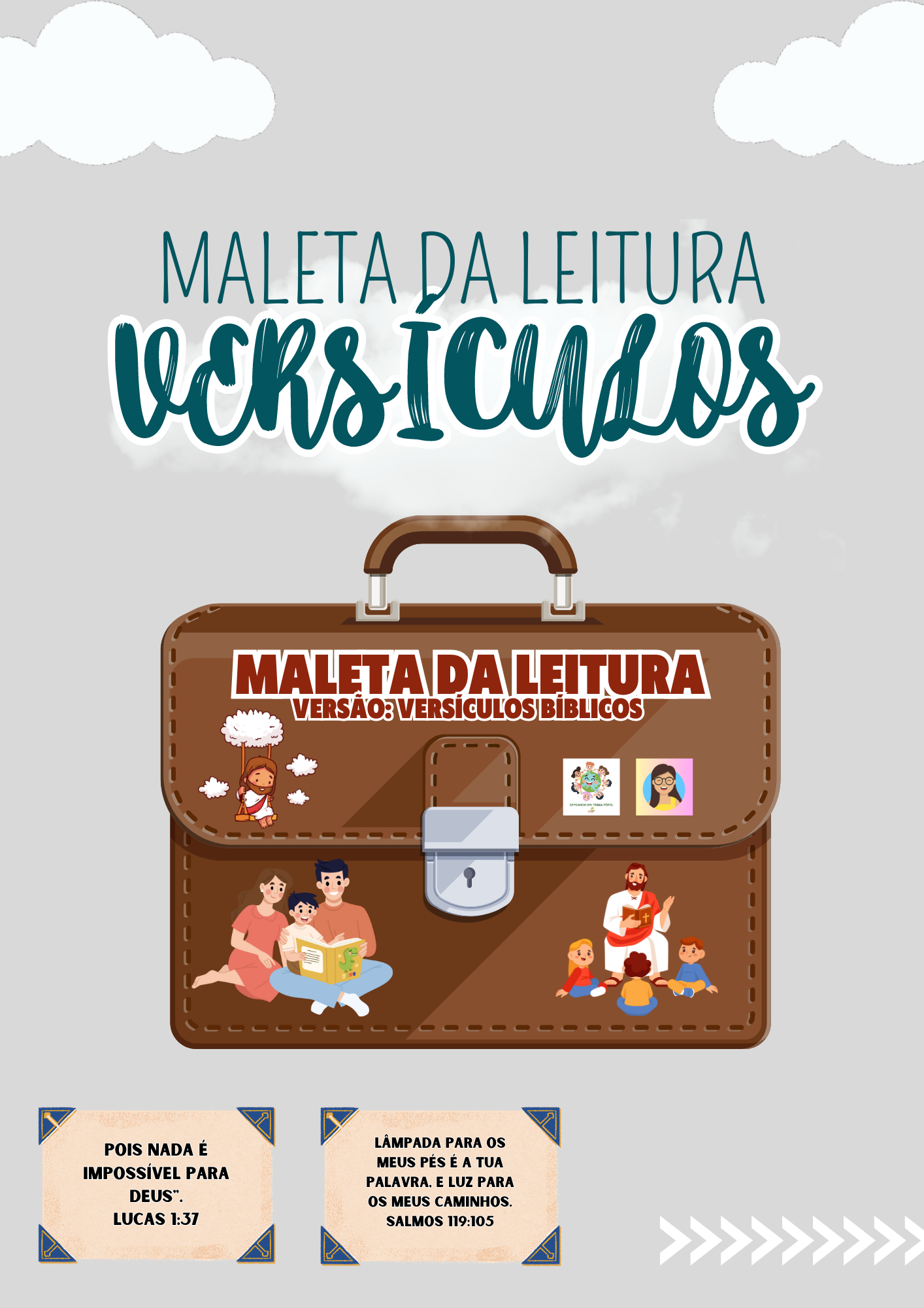 Imagem de capa para o Ebook MALETA DA LEITURA COM VERSÍCULO BÍBLICO 💼