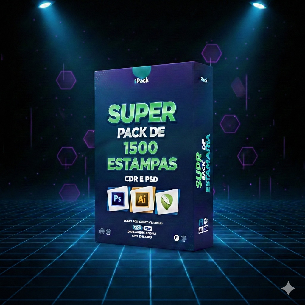 SUPER PACK DE 1500 ESTAMPAS EDITÁVEIS | Hotmart