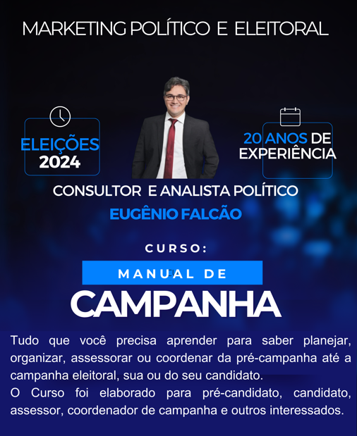 MANUAL DE CAMPANHA / ELEIÇÕES 2024