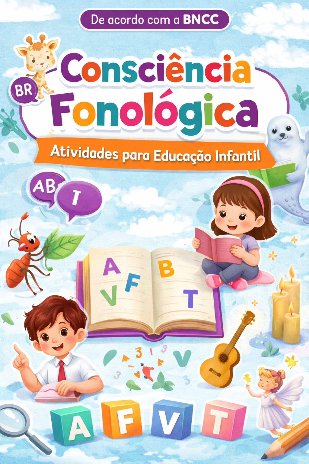 CONSCIÊNCIA FONOLÓGICA - ATIVIDADES PARA EDUCAÇÃO INFANTIL - Pedro ...