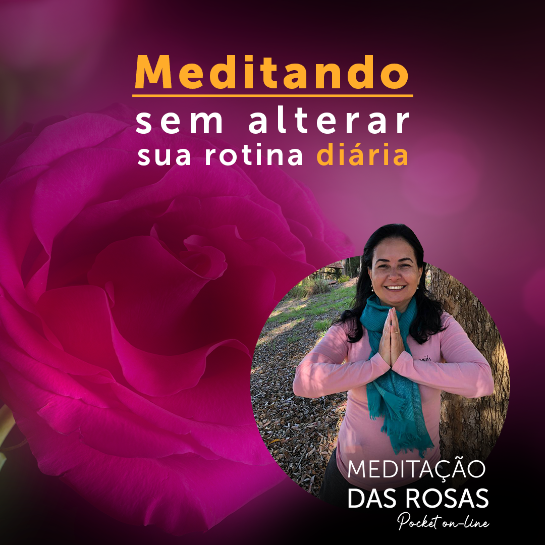 Imagem de capa para o Curso online Meditação das Rosas Pocket on-line