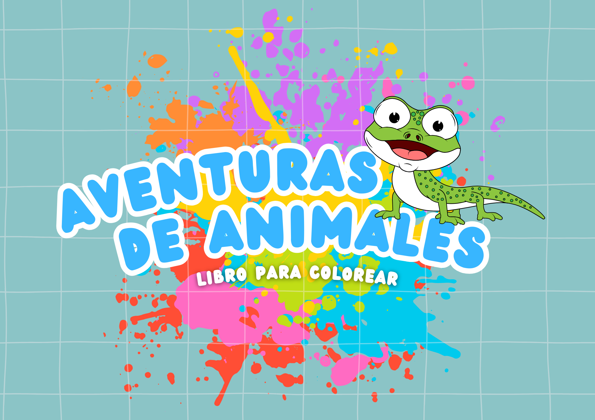 Libro de Animales para colorear - Material Infantil | Hotmart