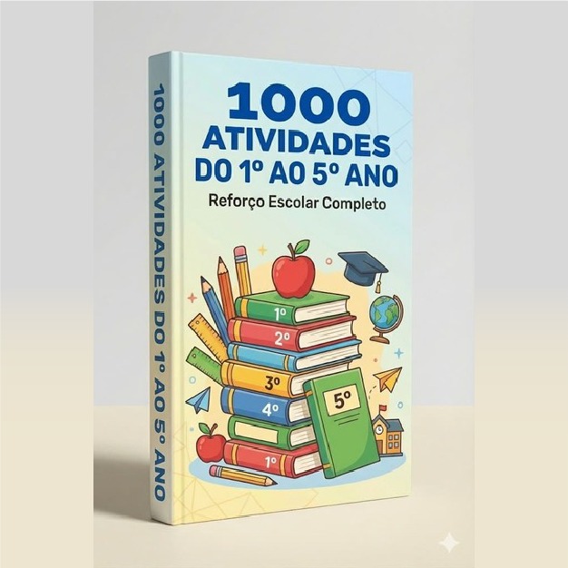1.000 Atividades do 1º ao 5º Ano – Reforço Escolar Completo - Rafae...