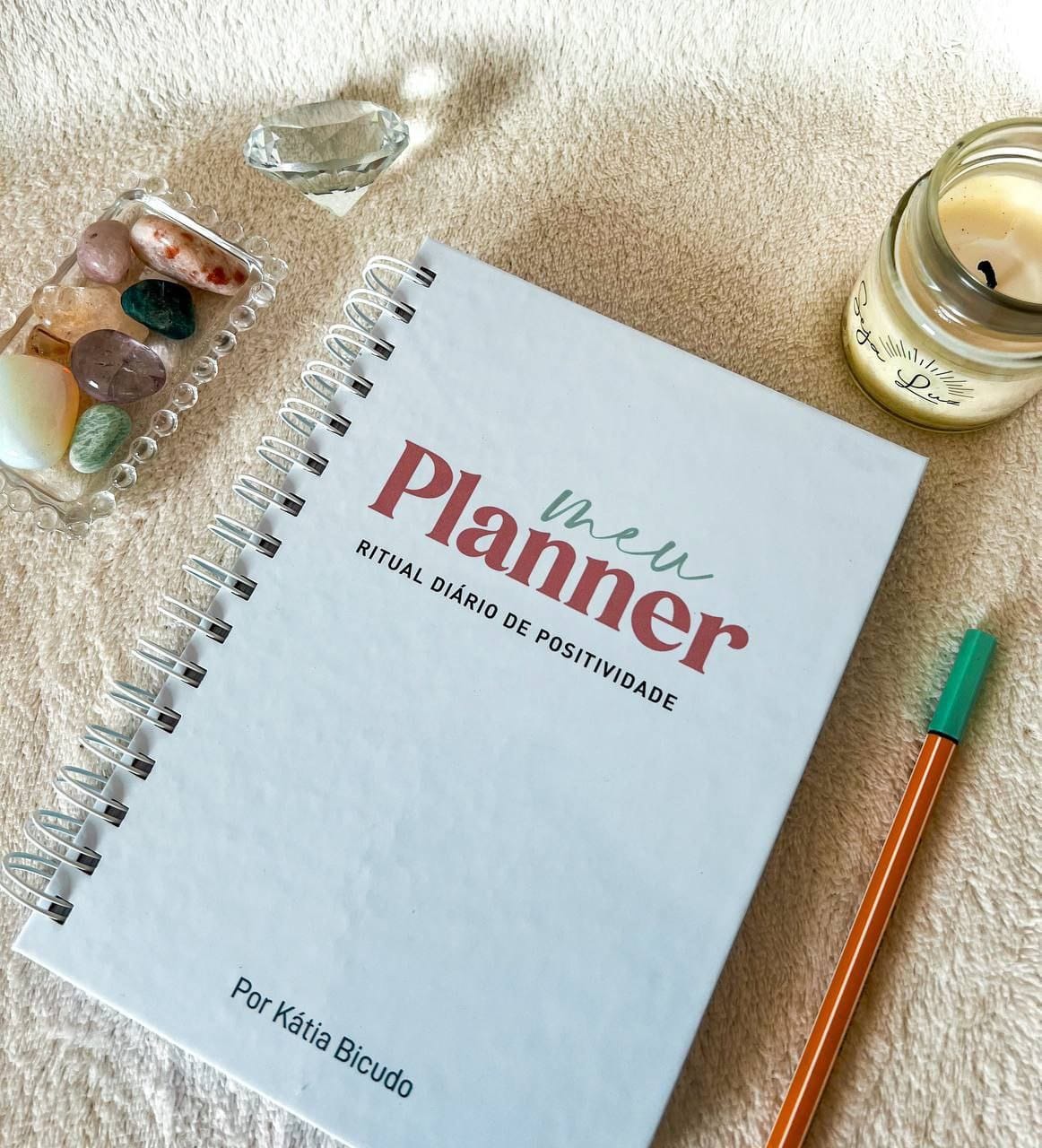 Planner Ritual Planner Ritual Diário de Positividade - Kátia Bicudo | Hotmart