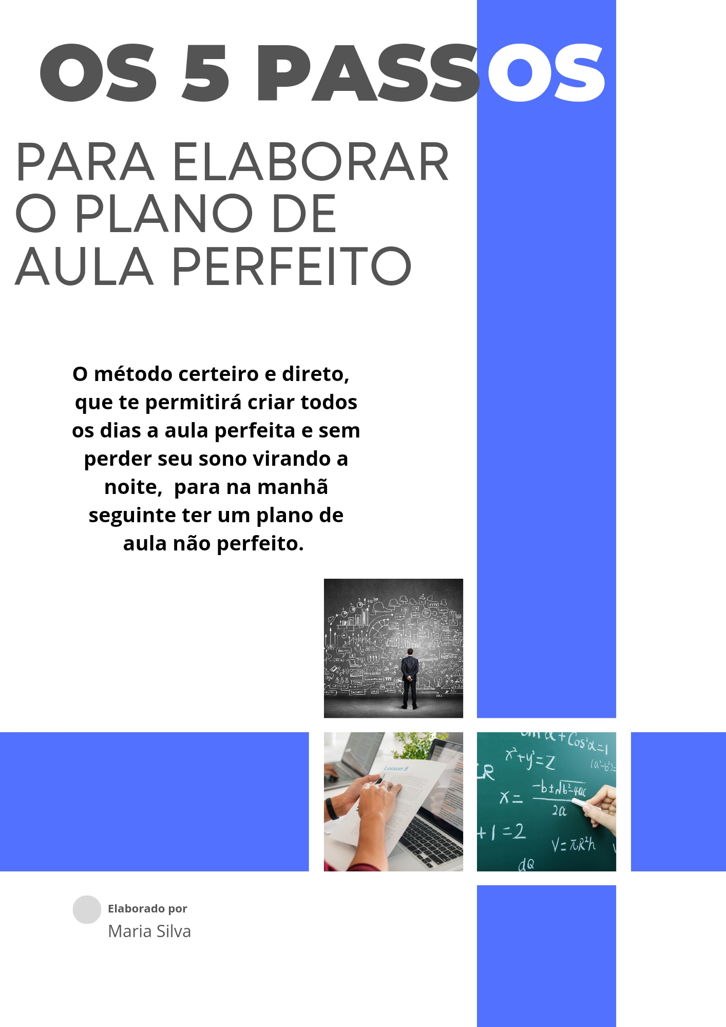 Os 5 passos para elaborar o plano de aula perfeito - Meu Desing
