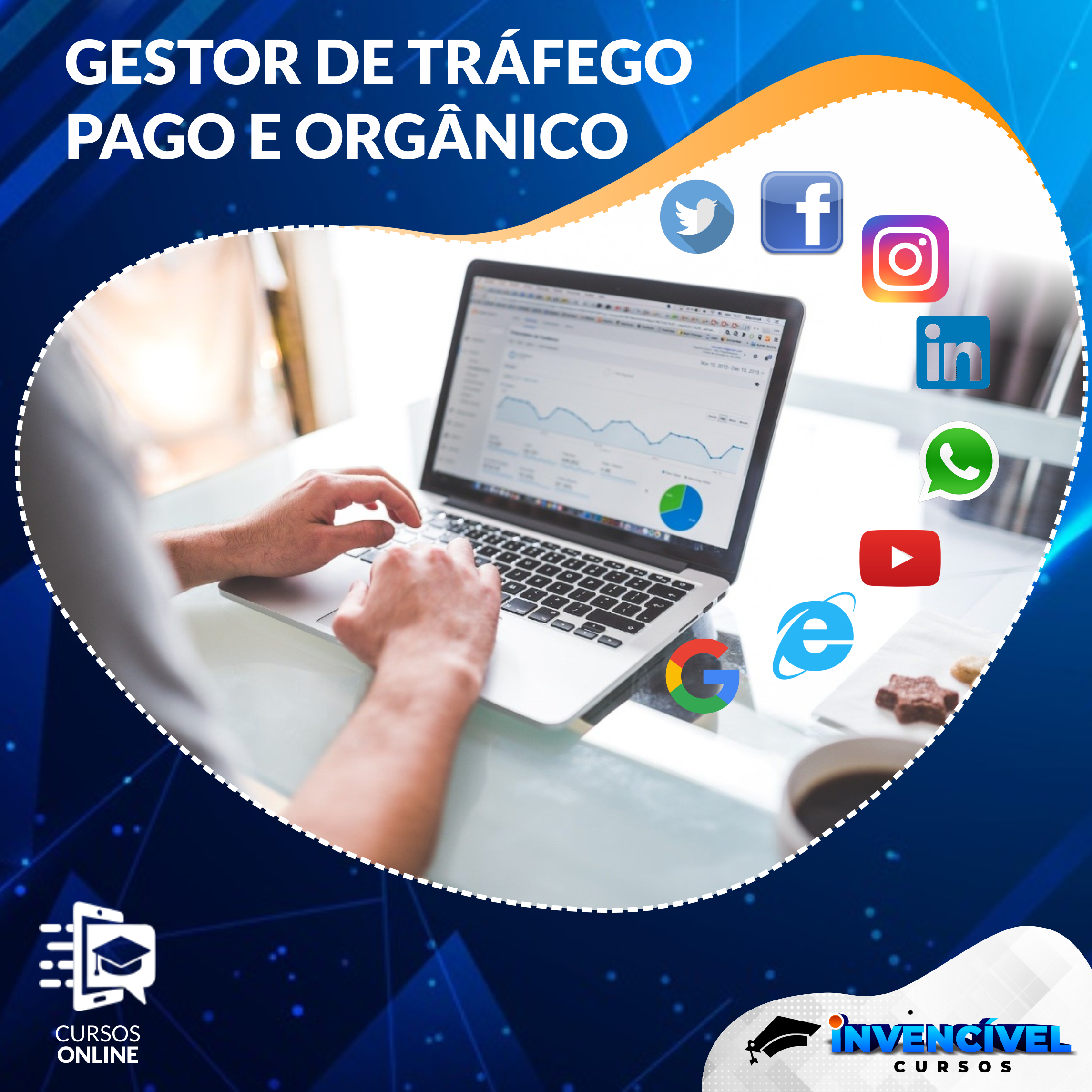 GESTOR DE TRÁFEGO PAGO E ORGÂNICO - Portal Invencível Cursos | Hotmart