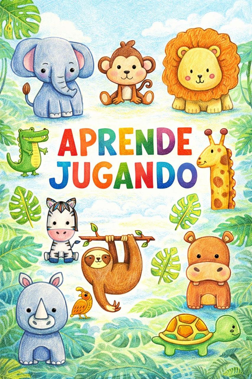Libro de Actividades para Niños de 3 a 4 Años | Aprende Jugando (PD...
