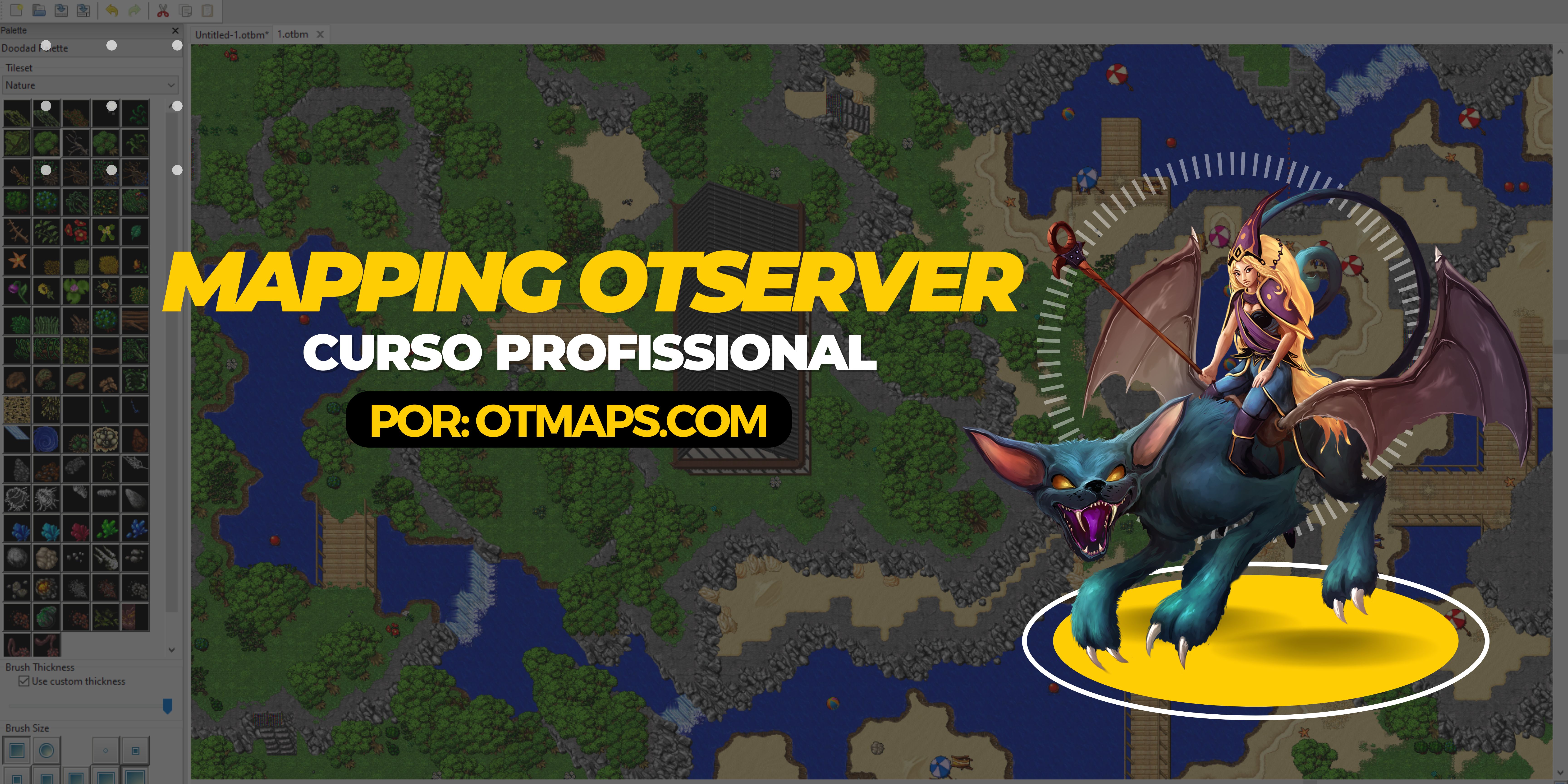 Reforma Maps Rder Curso Completo de Mapeamento com Remere's Map Editor (RME)