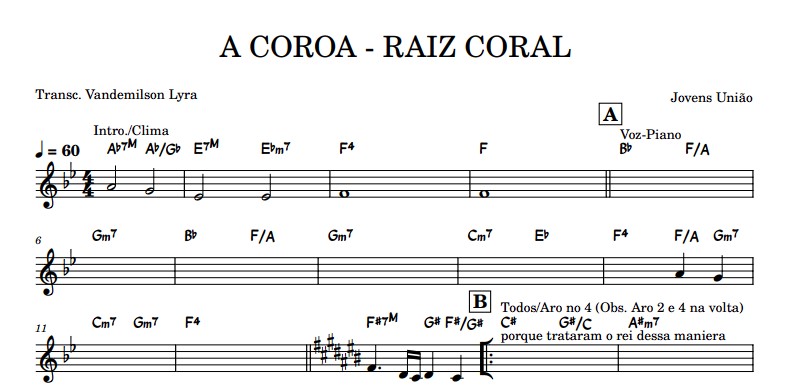 A COROA - RAIZ CORAL - Vandemilson Lira | Hotmart