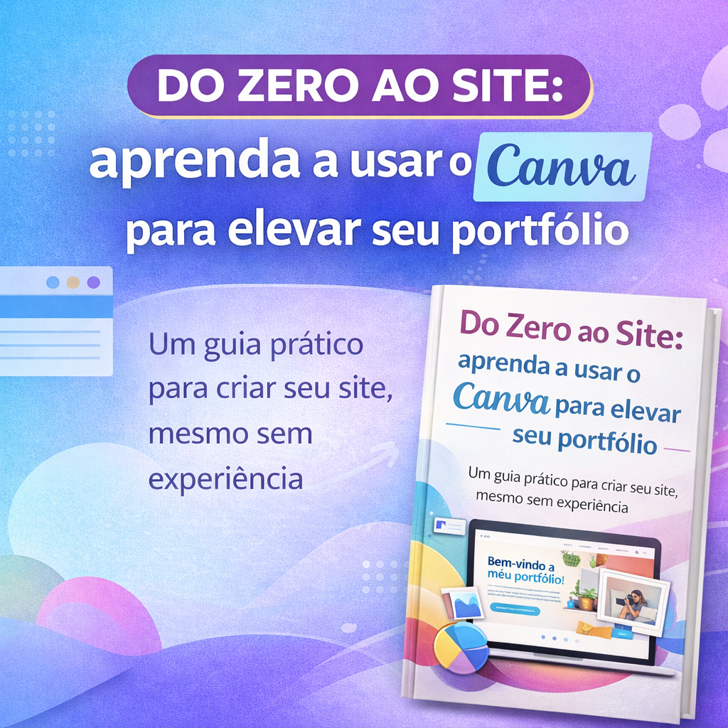 Do Zero ao Site: Aprenda a Usar o Canva para Elevar seu Portfólio