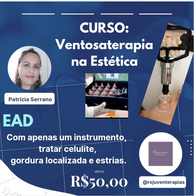 Imagem de capa para o Curso online Ventosaterapia na Estética