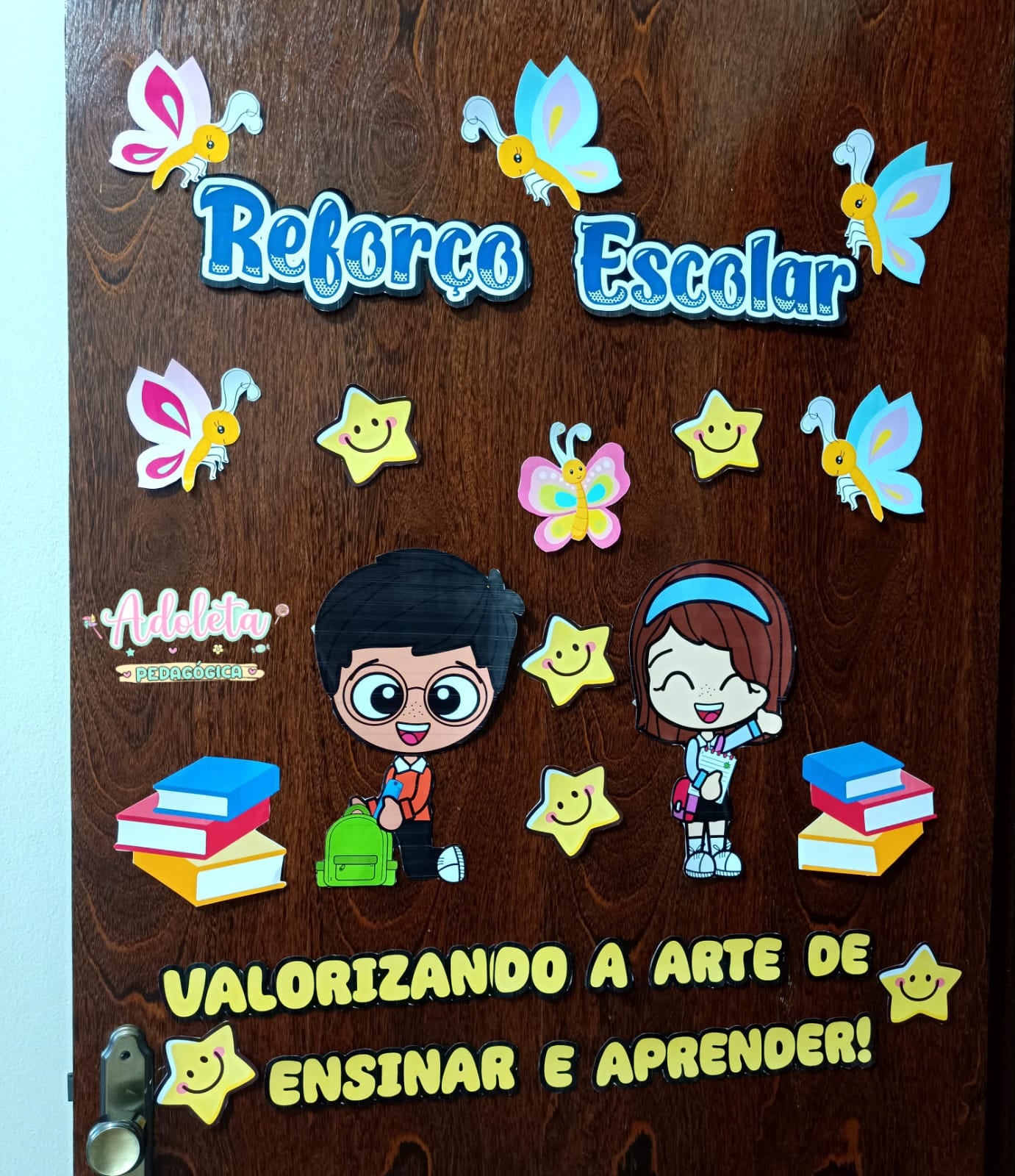 Painel de Porta Reforço Escolar - Mara Rita Souza | Hotmart