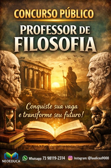 Apostila de filosofia para concurso de professor | Hotmart