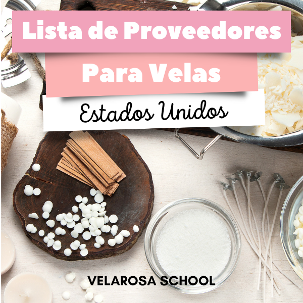 Portada de la Guía de proveedores para velas en Estados Unidos