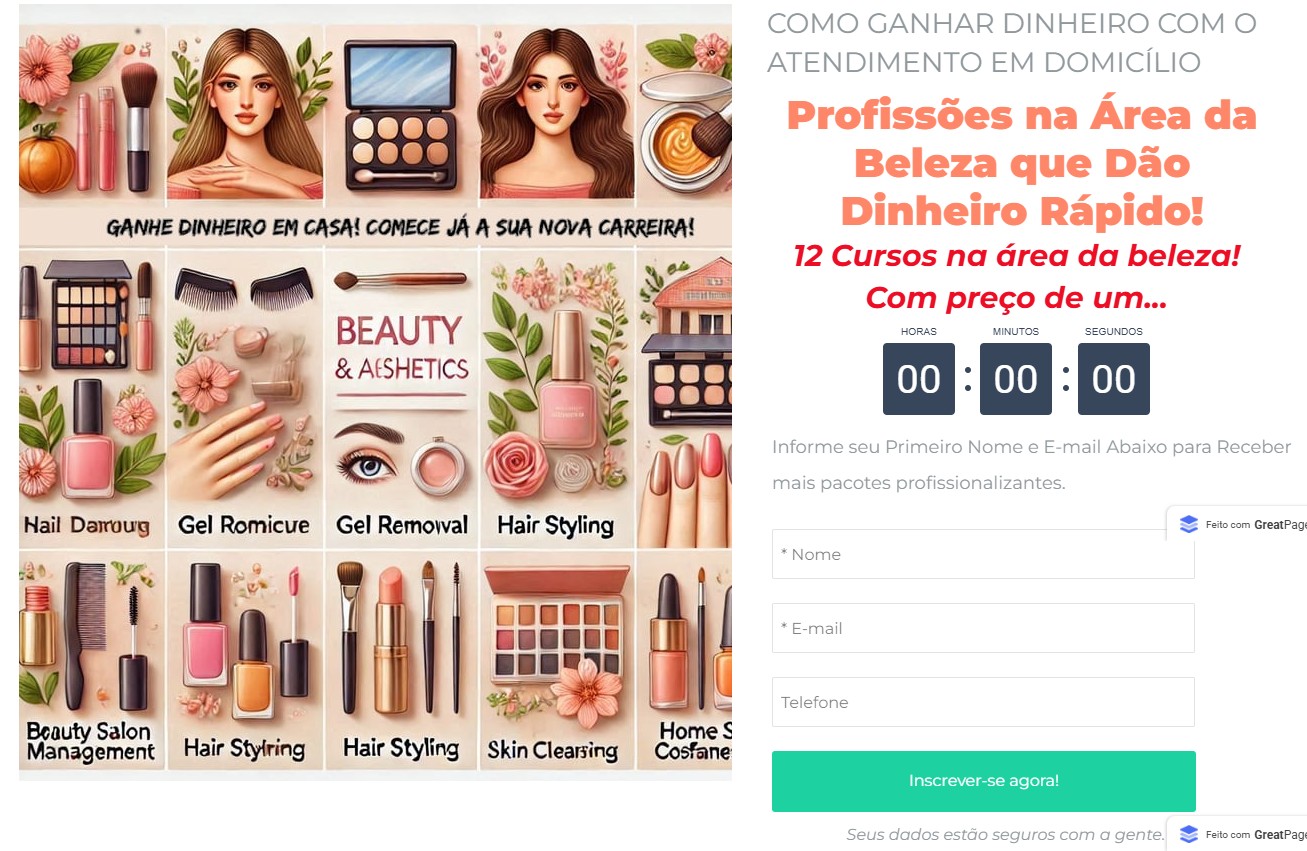 Profissões na Área da Beleza que Dão Dinheiro Rápido! - Fabiano cos...