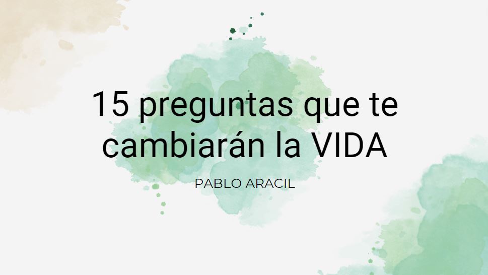 15 preguntas que te cambiarán la vida - Pablo Aracil | Hotmart
