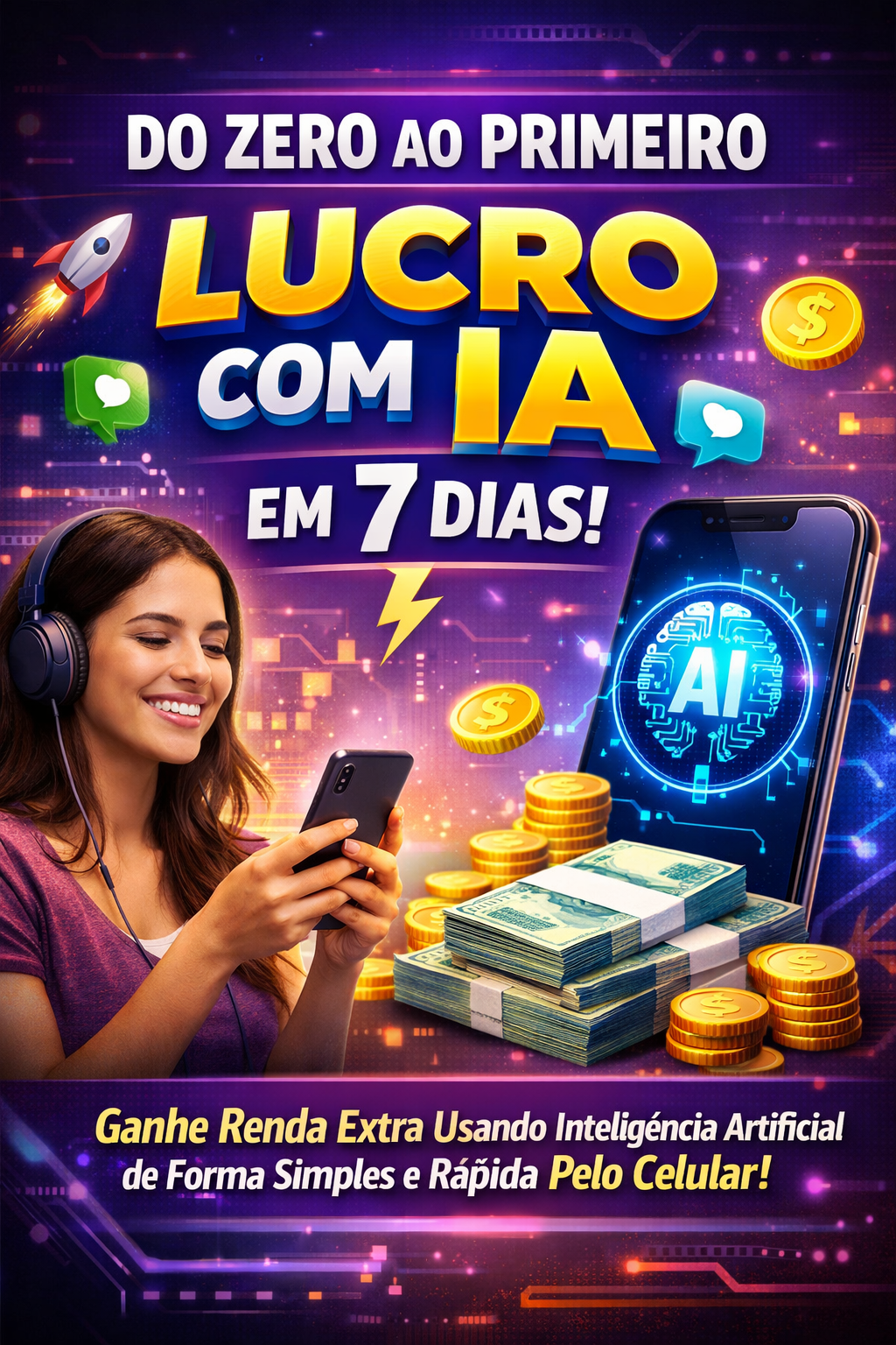 Do Zero ao Primeiro Lucro com IA em 7 Dias | Hotmart