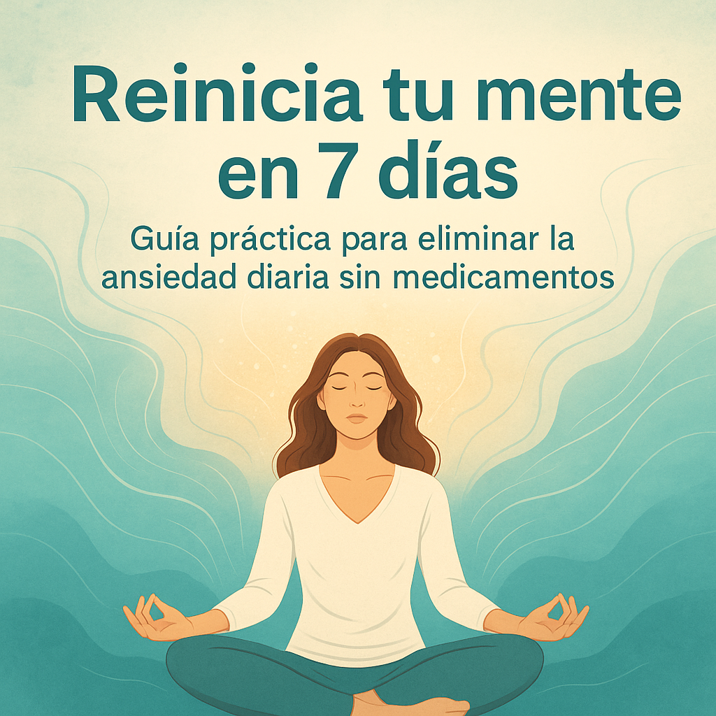 Reinicia tu mente en 7 días: Guía práctica para eliminar la ansieda...