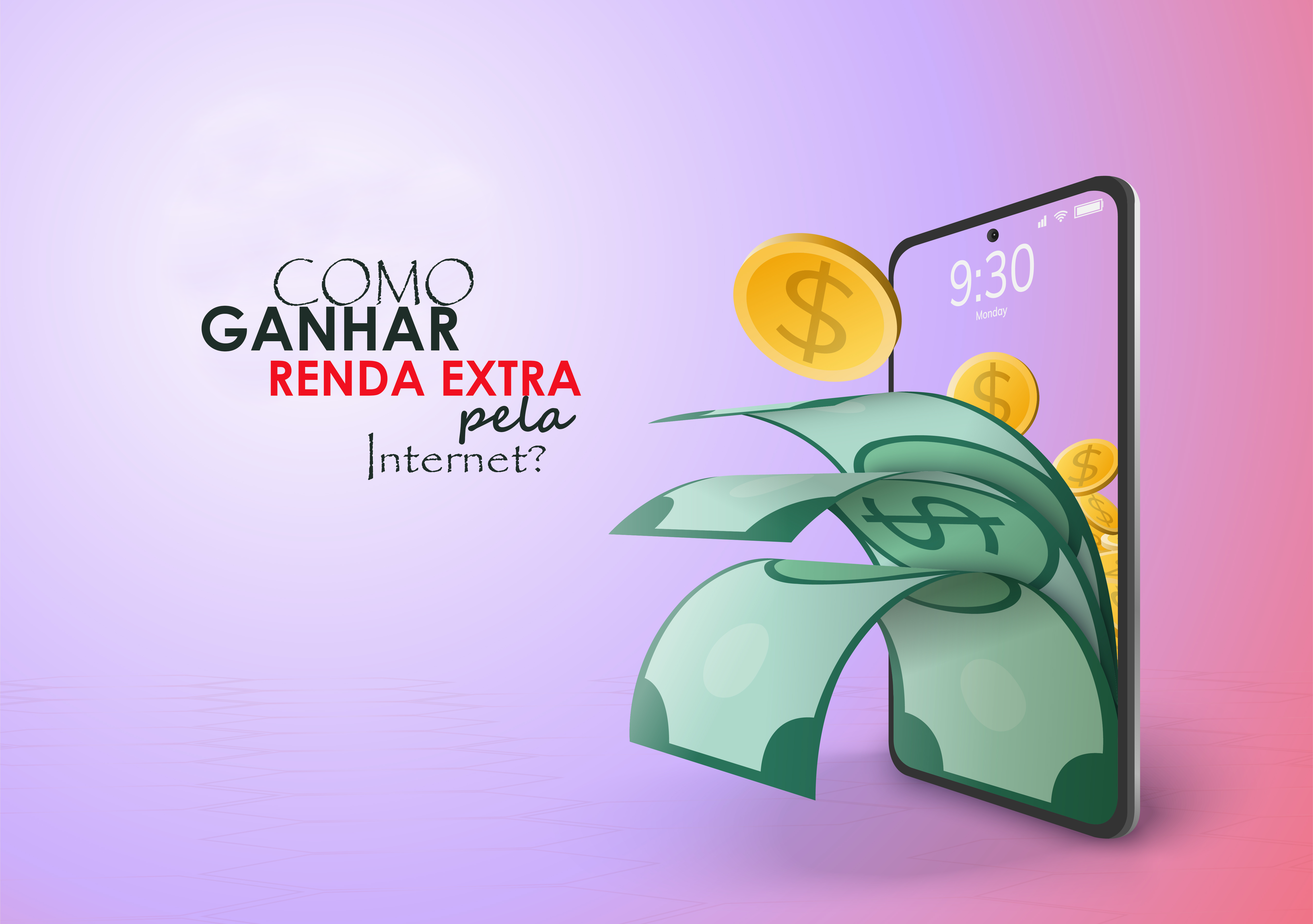 Como ganhar uma renda extra pela internet?