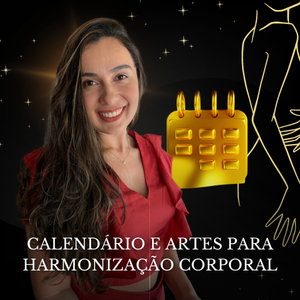 Calendário de Posts para Harmonização Corporal Quésia Leonia Grupo