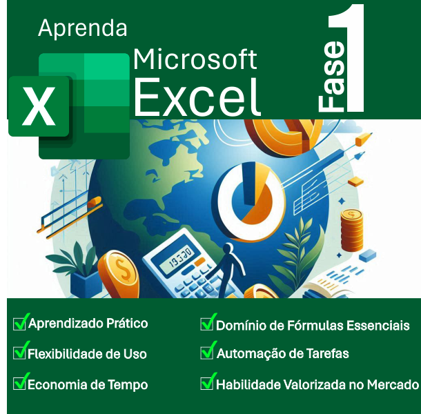 Curso de Microsoft Excel Fase 1 - AS Cursos | Hotmart