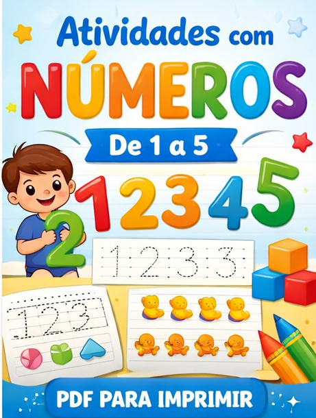 Atividades com Números de 1 a 5 - IW Educação Criativa | Hotmart