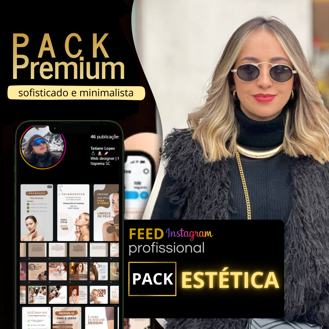Pack Story Premium Para Estética - Clean