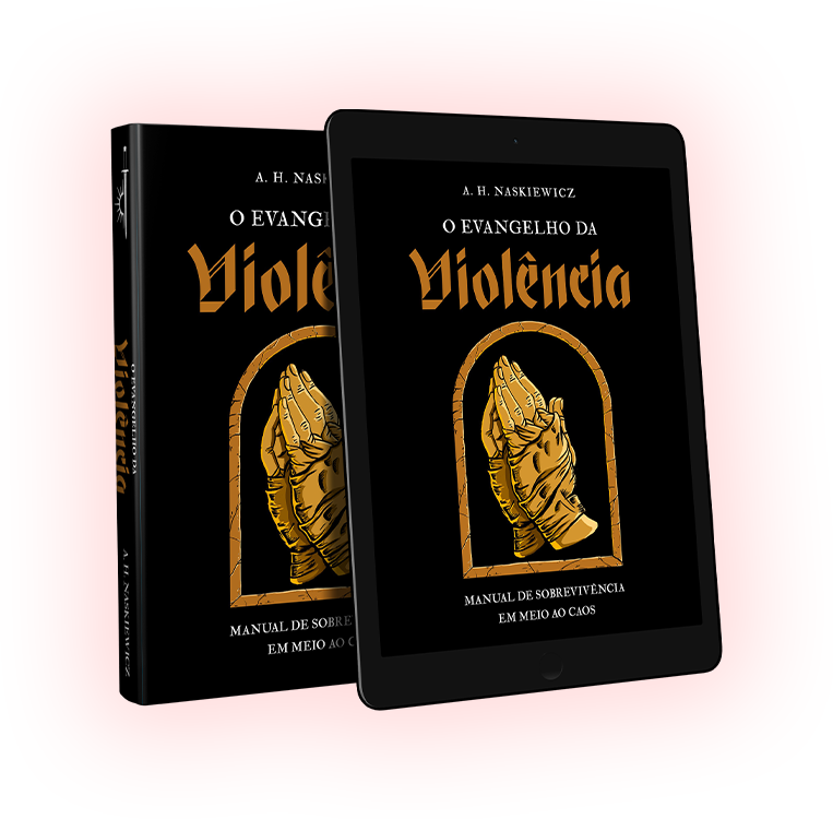 Imagem de capa para o Ebook O Evangelho da Violência: Manual de Sobrevivência em Meio ao Caos
