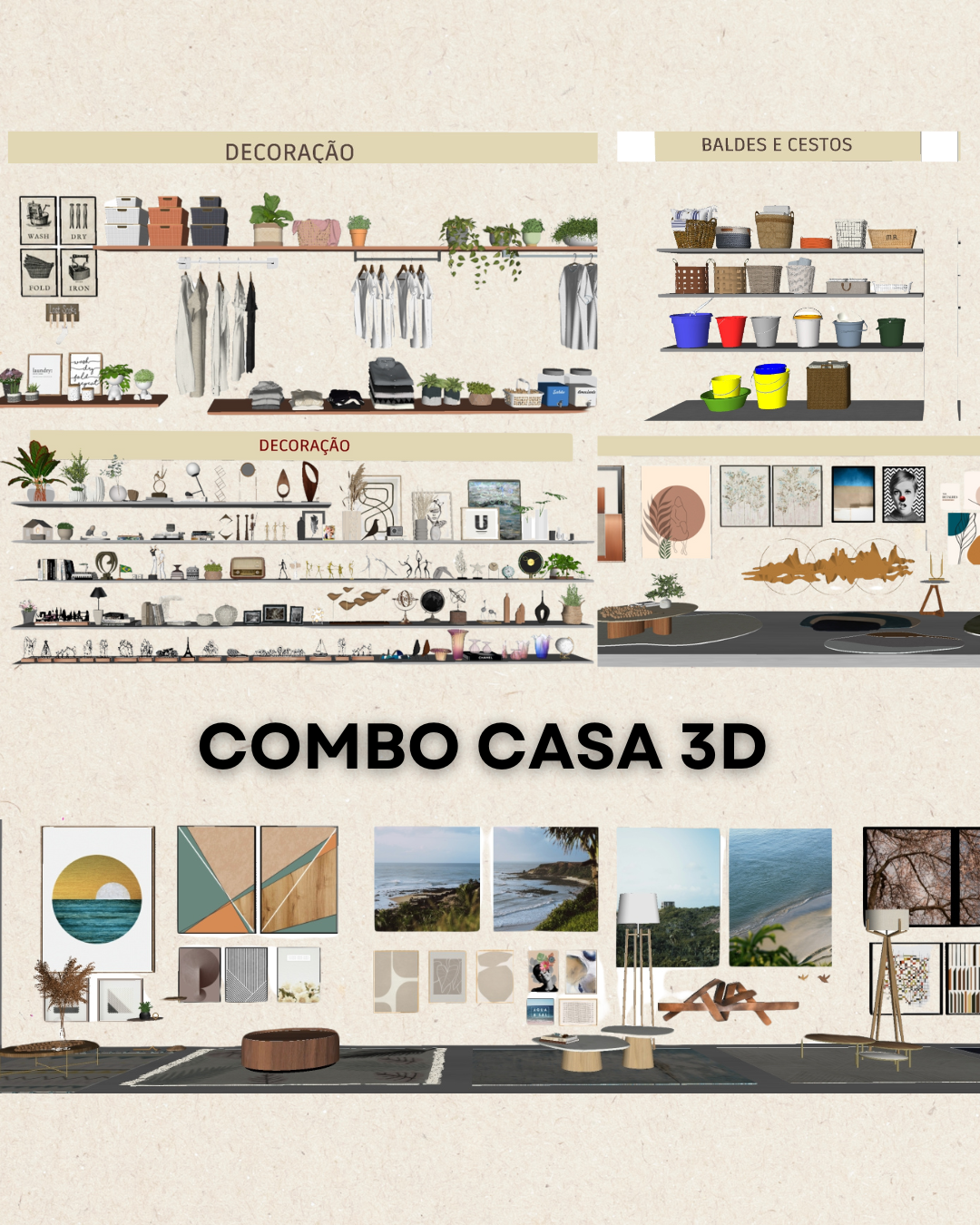 Combo de Bloquinhos para Casa - Jessica Braghini Arquiteta | Hotmart