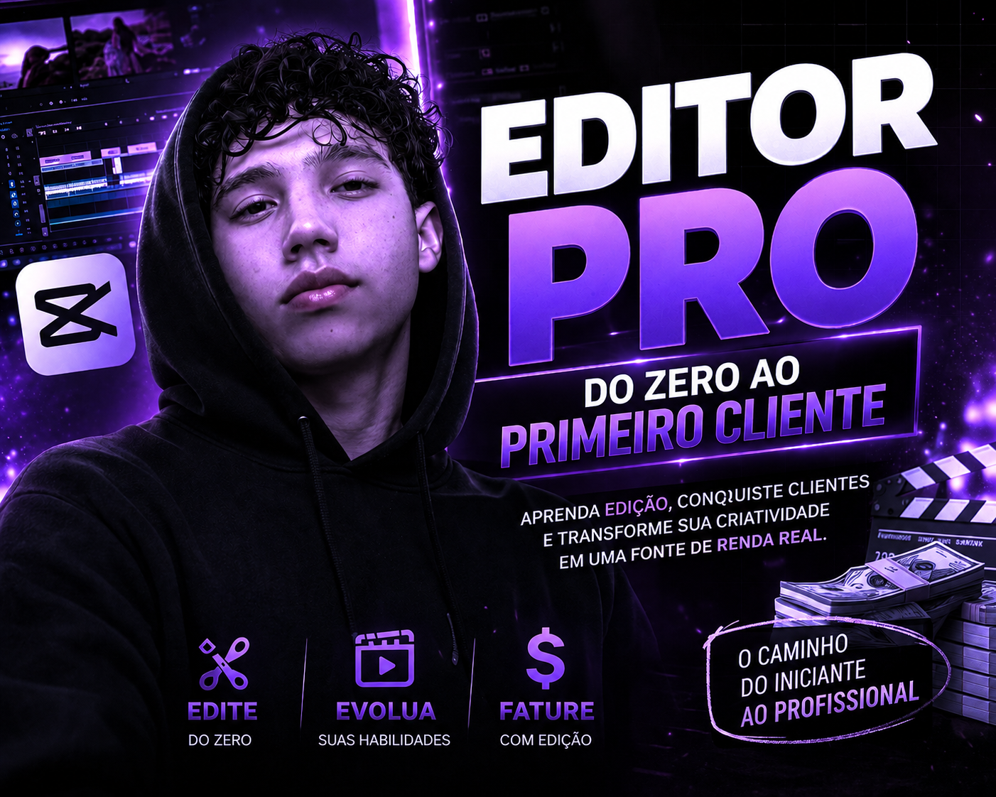 Editor Pro: Do Zero ao Primeiro Cliente | Hotmart