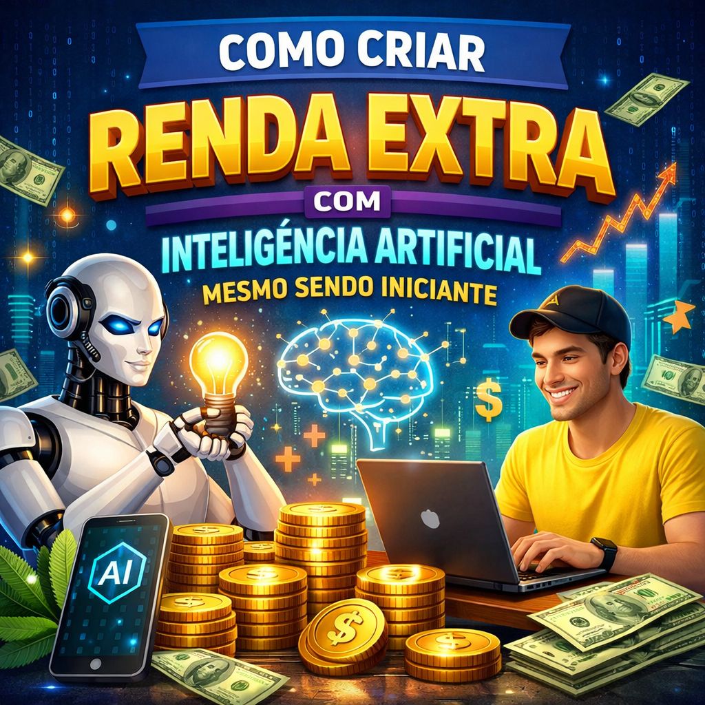 Como Criar Renda Extra com Inteligência Artificial Mesmo Sendo Iniciante