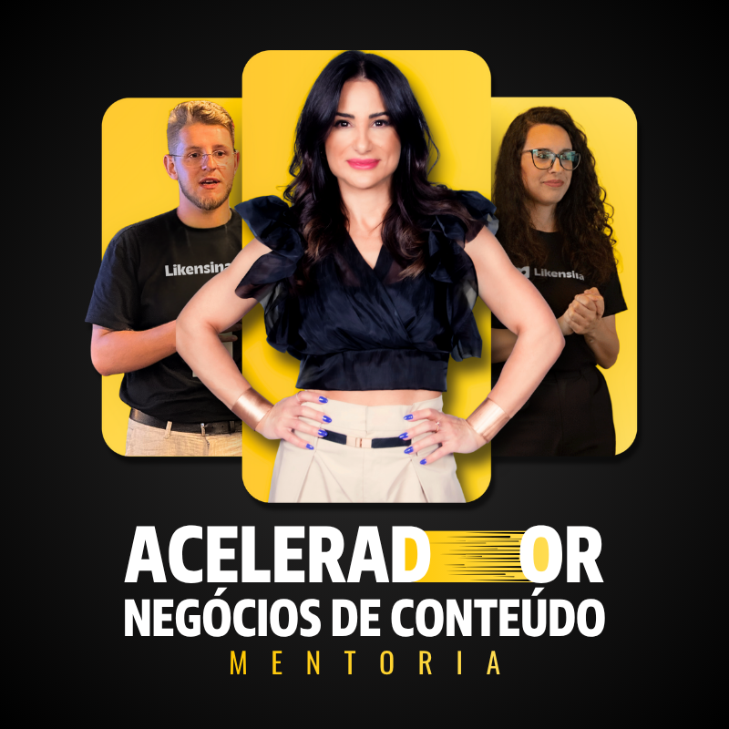 Mentoria Acelerador Negócios de Conteúdo - Like Lançamentos | Hotmart