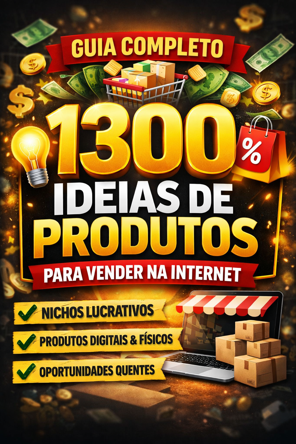 1300 ideias de produtos para vender na internet | Hotmart