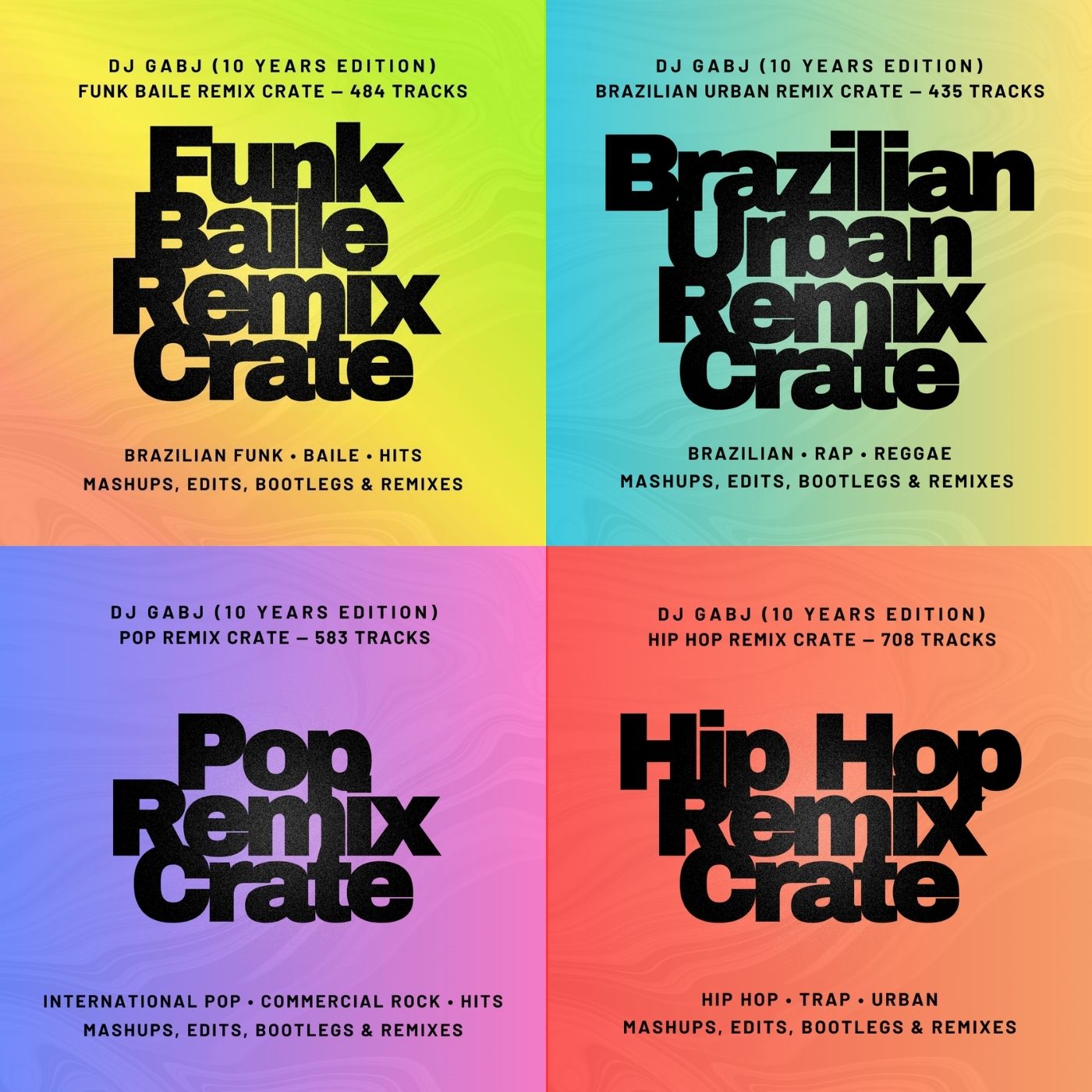 Remix Container Combo Completo Library Remix Crates — 2.210 Tracks | Hotmart