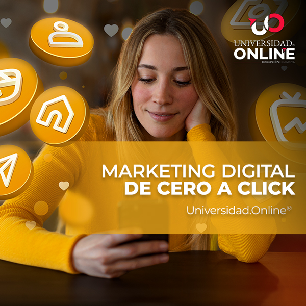 Imagen de portada para Curso online Marketing Digital: De Cero a Click