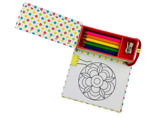 Imagem de capa para o Curso online Mini Kit para Colorir - Colorida
