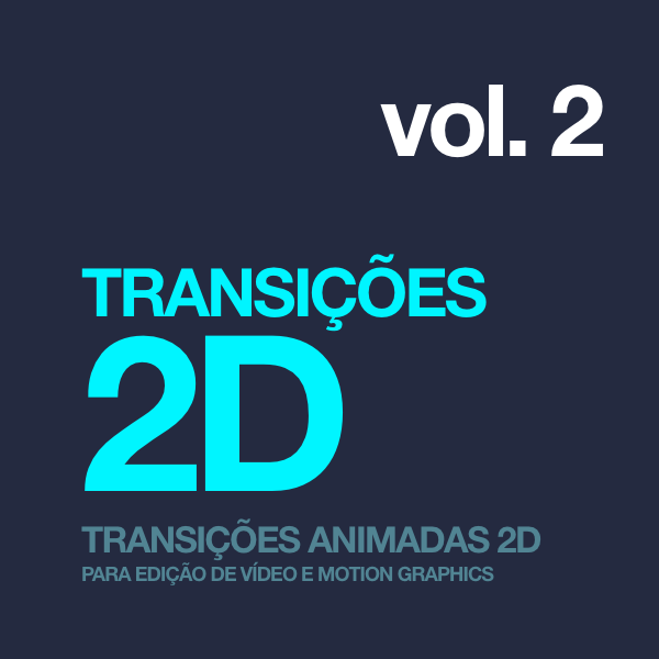 Transições 2D - volume 2 (50% OFF cupom: QUERO50) - Mograph Element...