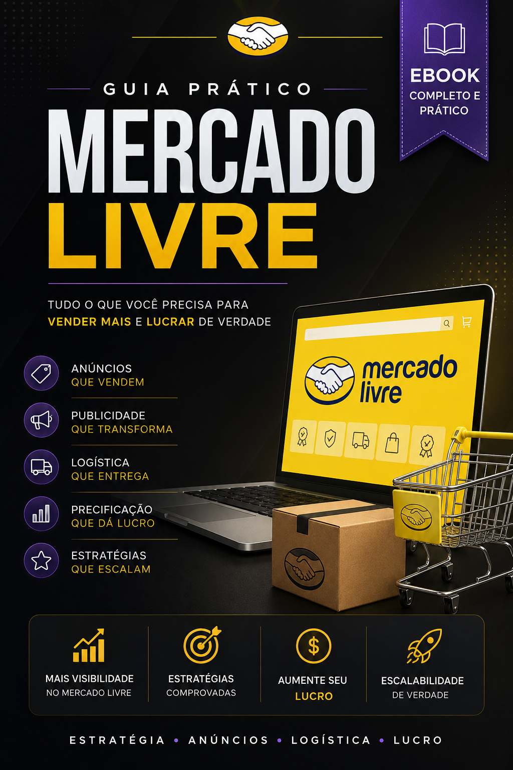 O guia do vendedor para vender mais, anunciar melhor e lucrar com e...