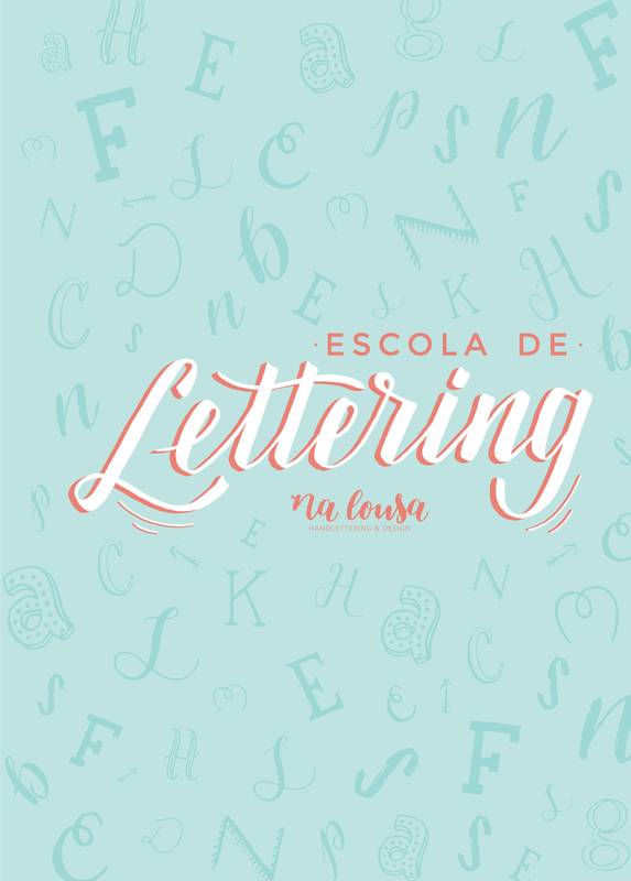 Escola de Lettering - O livro - Na Lousa Handlettering And Design L...