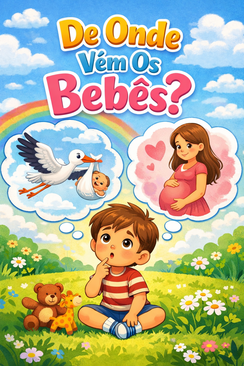 Cartilha Educativa De Onde vem os bebês? - Maria Rozeany De Lima Si...