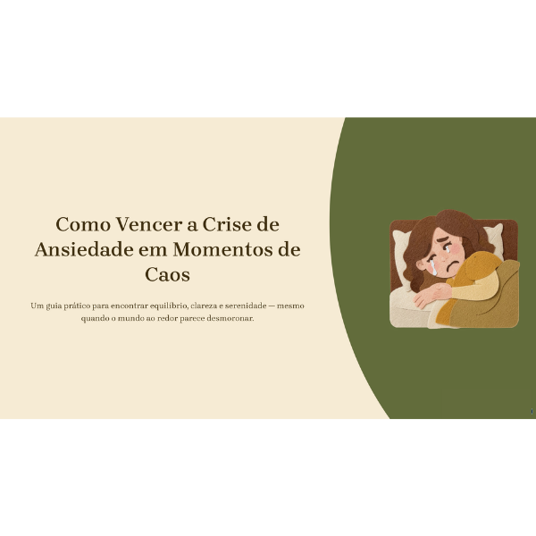 Como Vencer a Crise de Ansiedade em Momentos de Caos - Choice Carva...