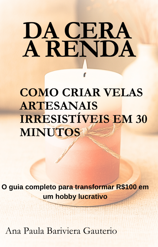 Da cera a Renda: Como criar velas irresistiveis em 30 minutos