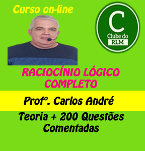 Imagem de capa para o Curso online Raciocínio Lógico Matemático - RLM  para Concursos Públicos