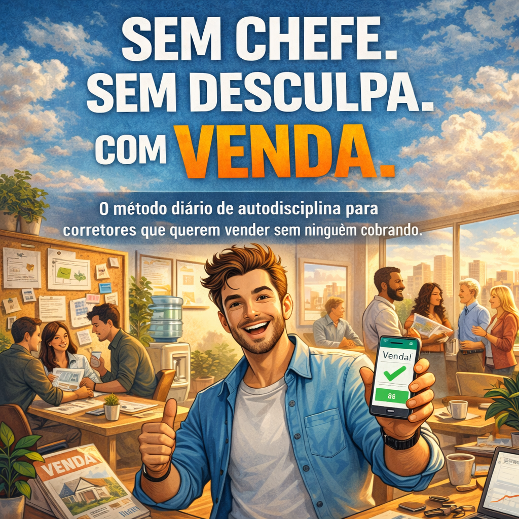 SEM CHEFE. SEM DESCULPA. COM VENDA.