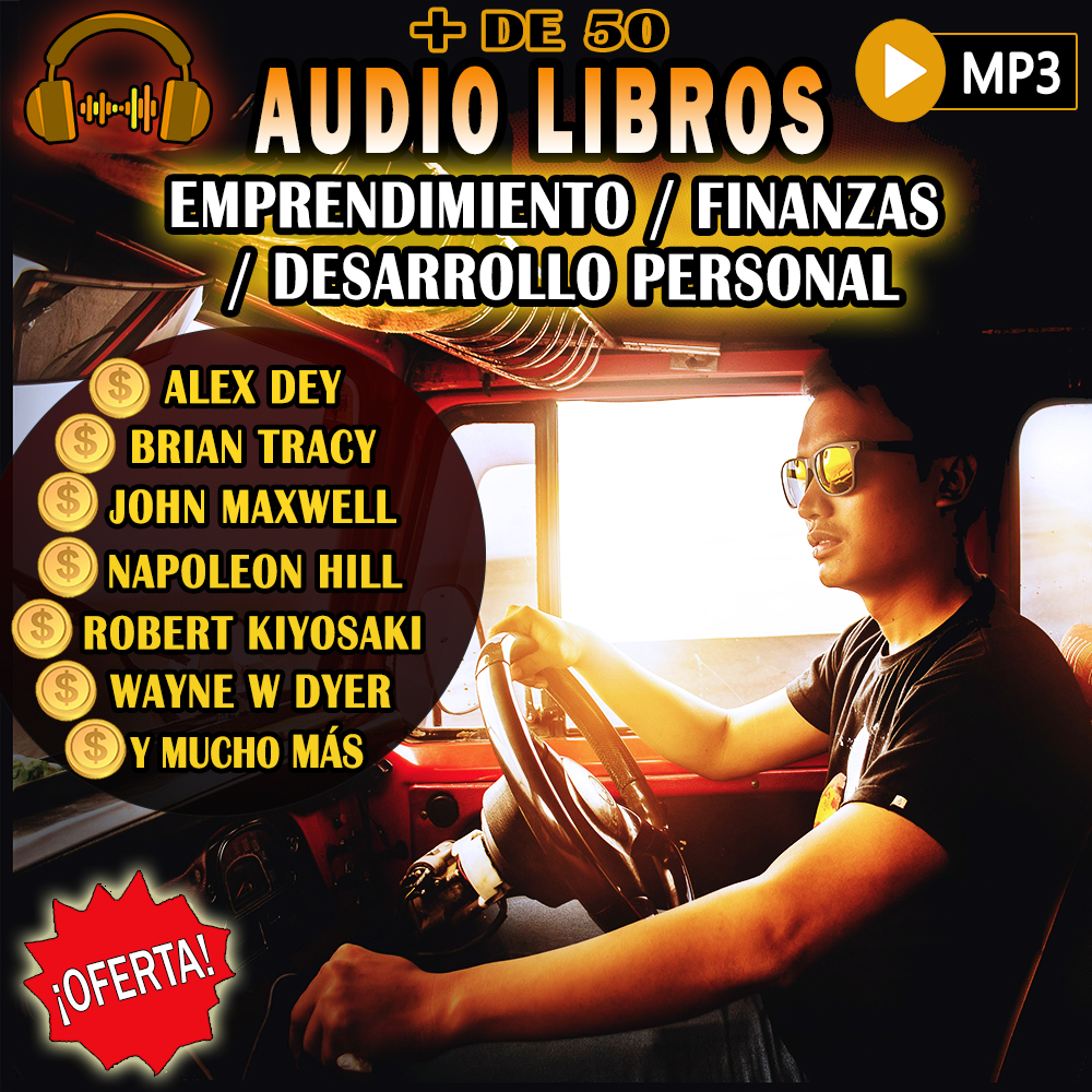 AUDIO LIBROS: EMPRENDIMIENTO, FINANZAS Y DESARROLLO PERSONAL